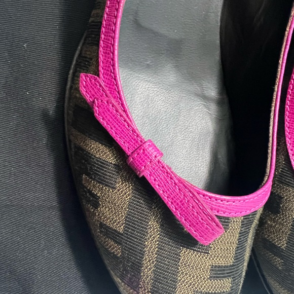 FENDI FF Logo Wedges - Picture 12 of 16